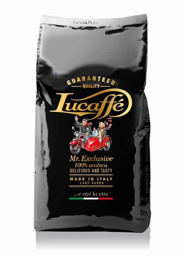 Lucaffe Mr. Exclusive, zrnková, 1000 g Káva