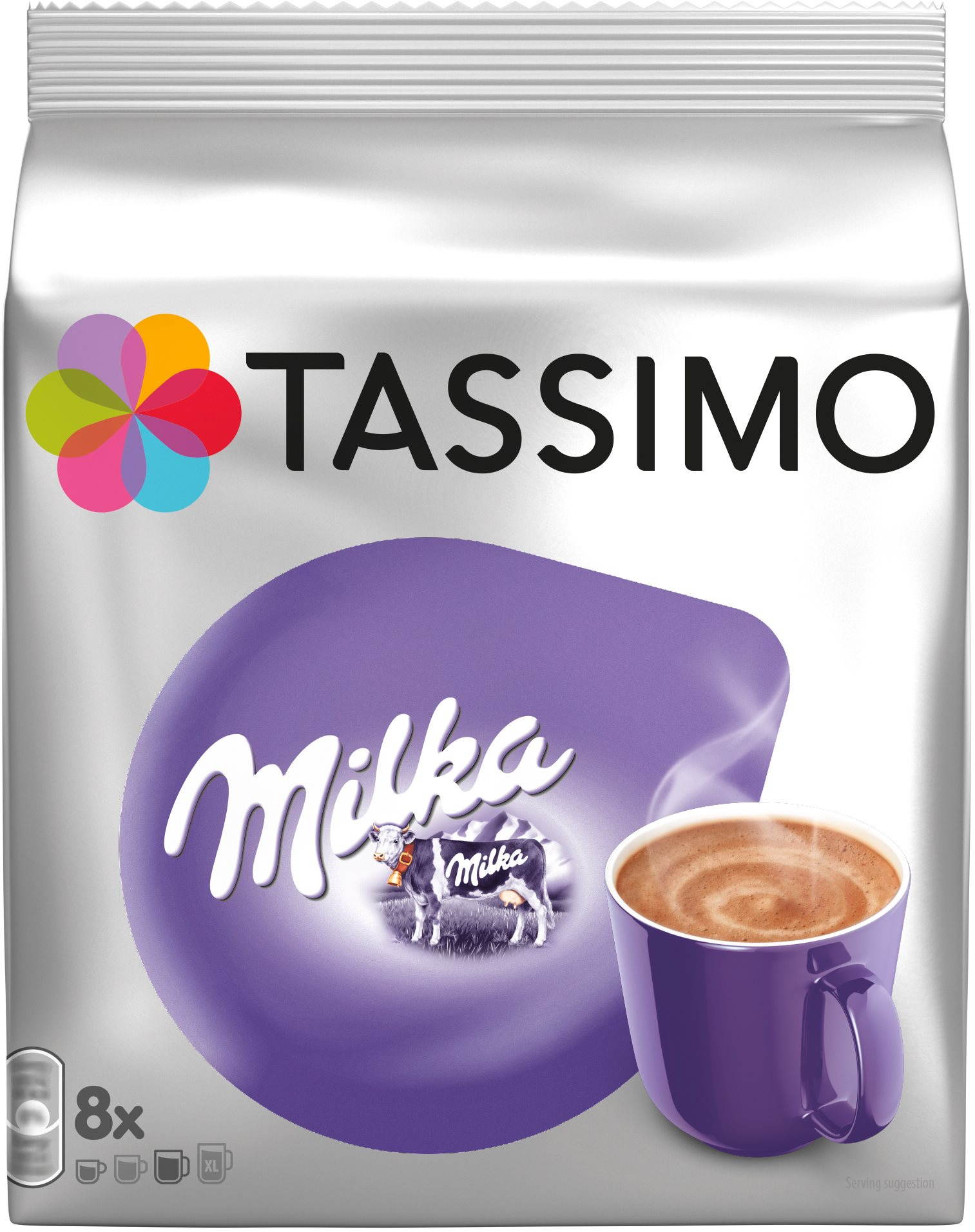 TASSIMO Kapseln Milka 8 Getränke Kaffeekapseln