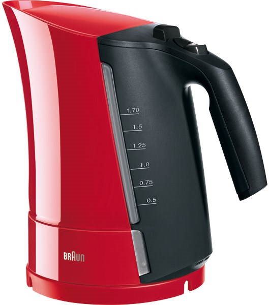 BRAUN WK 300 Multiquick 3 Rouge Bouilloire électrique