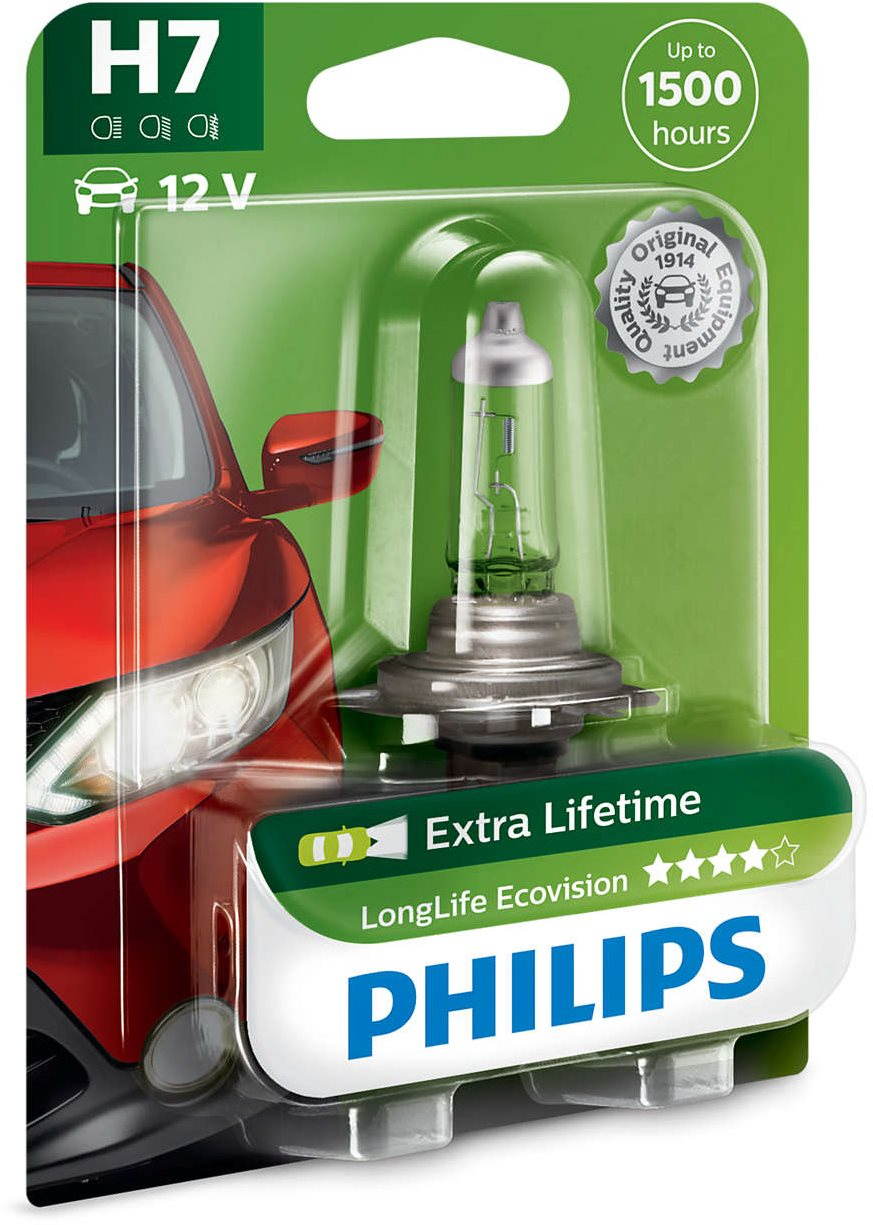 PHILIPS H7 LongLife EcoVision 1 ks Autožiarovka