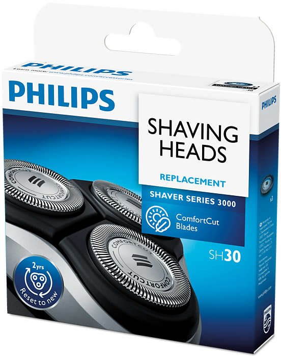 Philips SH30/50 Herrenrasierer-Ersatzköpfe