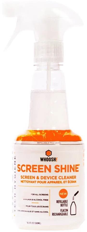 WHOOSH! Screen Shine Profesionálny sprej – 500 ml, plniteľný Čistič...