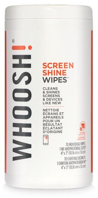 WHOOSH! Screen Shine törlőkendők - 70 db Tisztítókendő