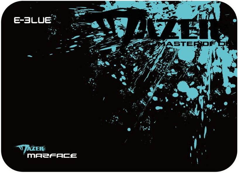 E-Blue Mazer Marface M Black and Blue Gaming Mouse Pad