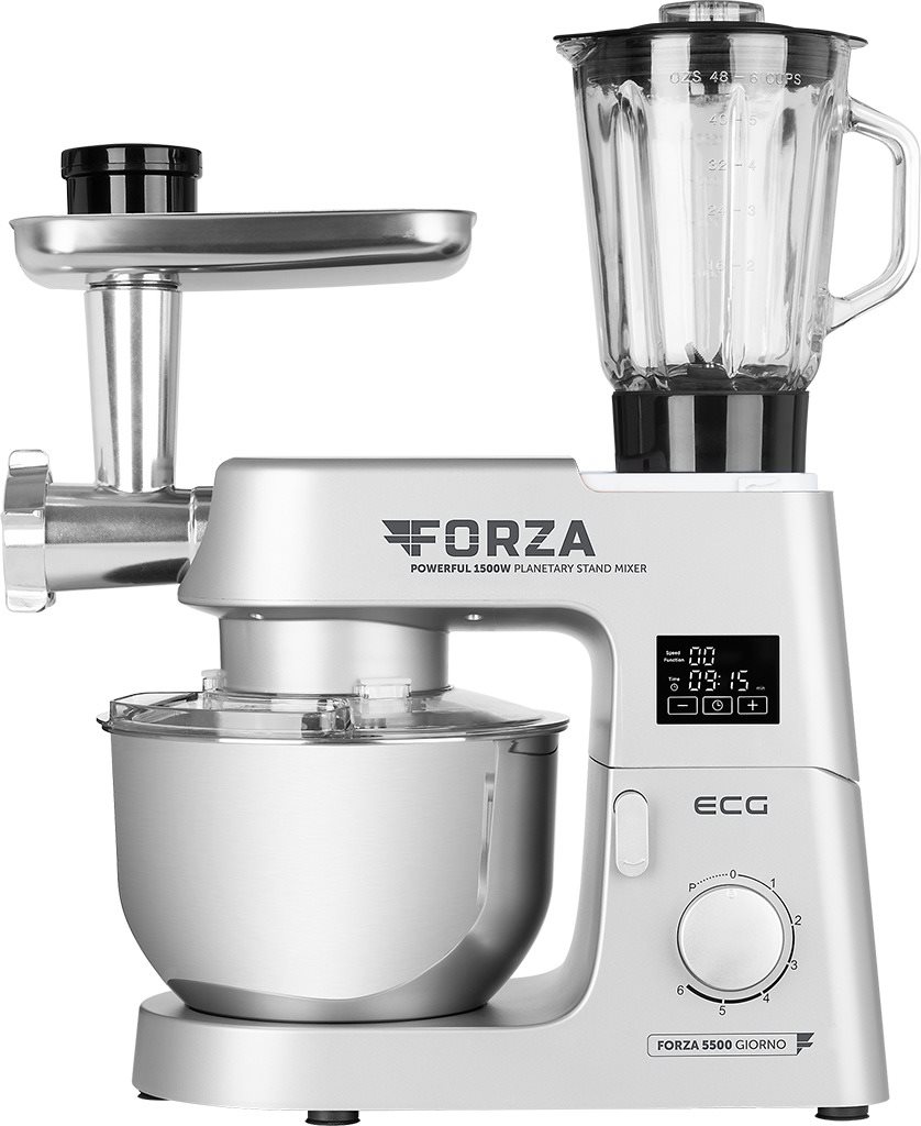 EVG FORZA 5500 Giorno Argento Küchenmaschine