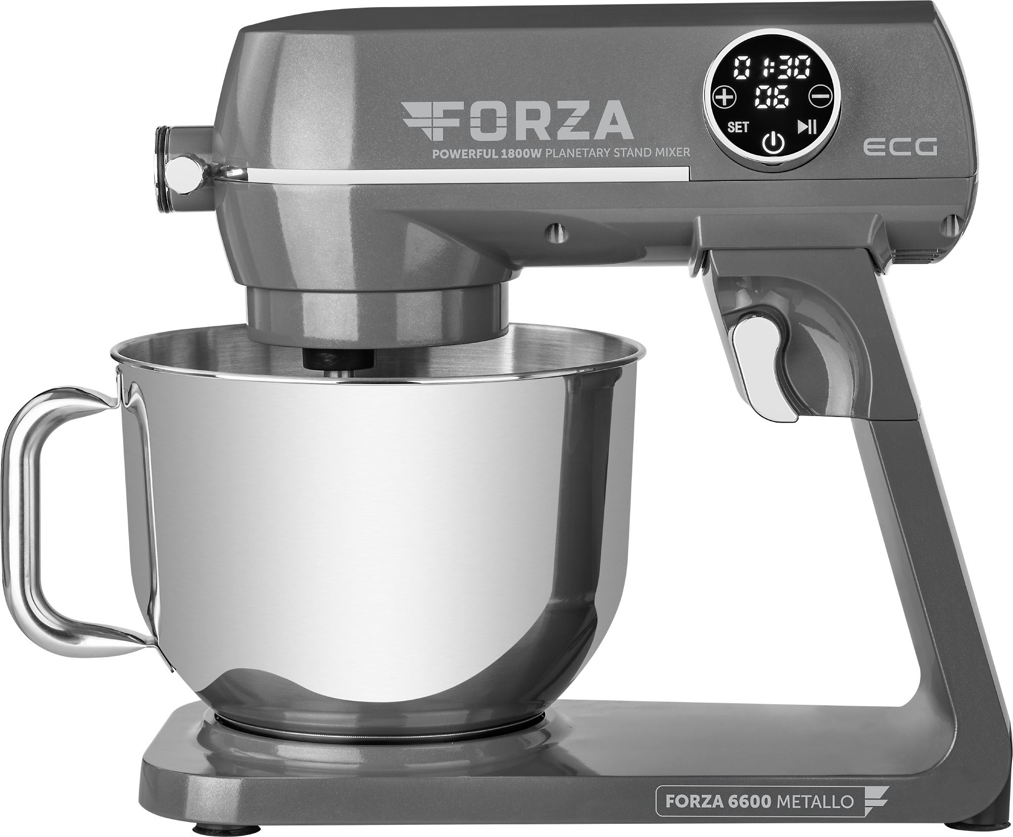 EVG FORZA 6600 Metallo Scuro Küchenmaschine