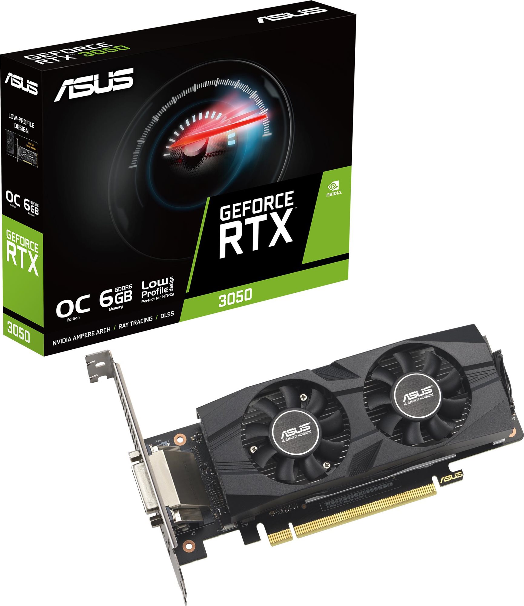ASUS GeForce RTX 3050 LP BRK O6G Grafikkarte