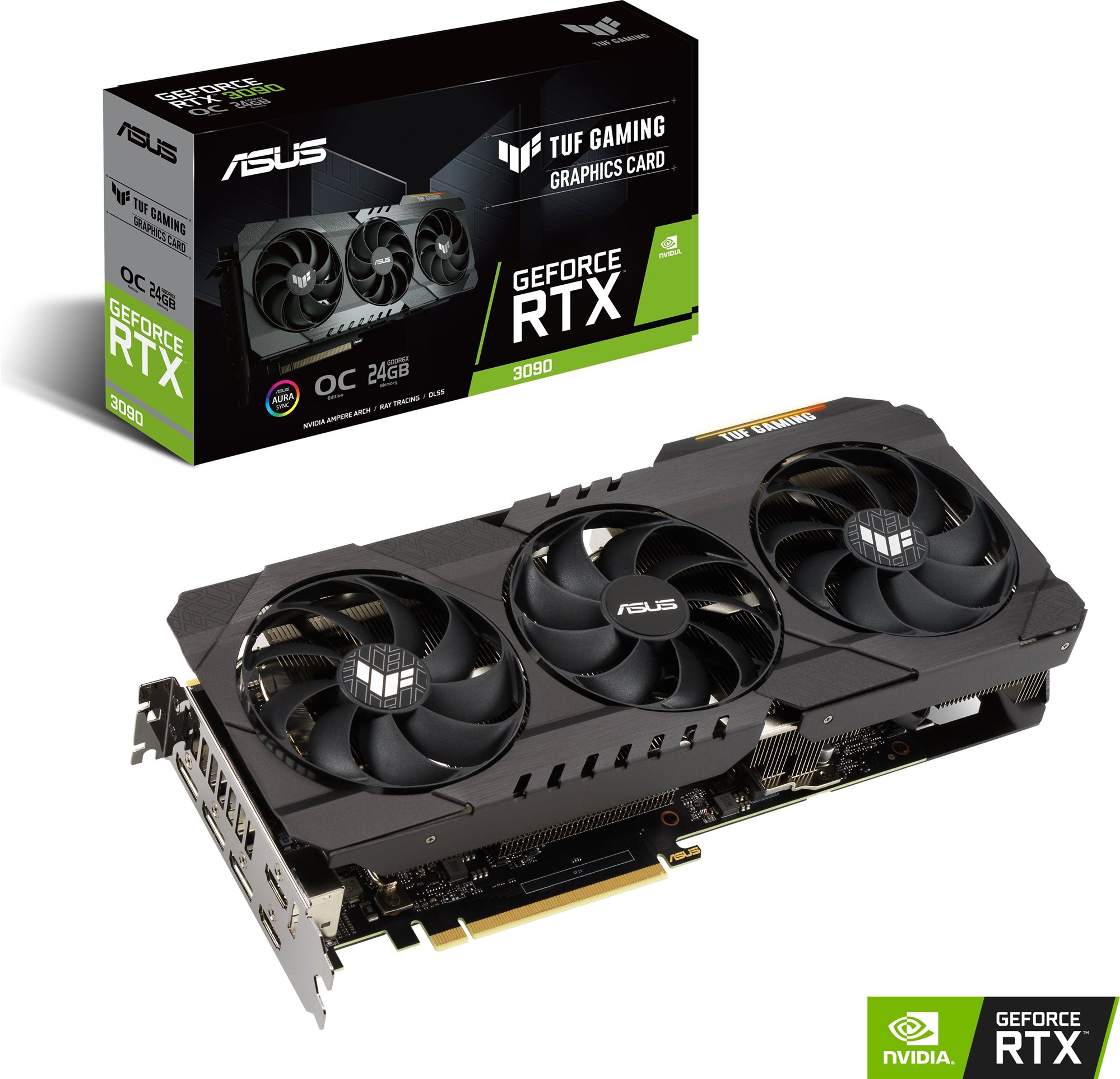 ASUS TUF GeForce RTX 3090 GAMING O24G Graphics Card