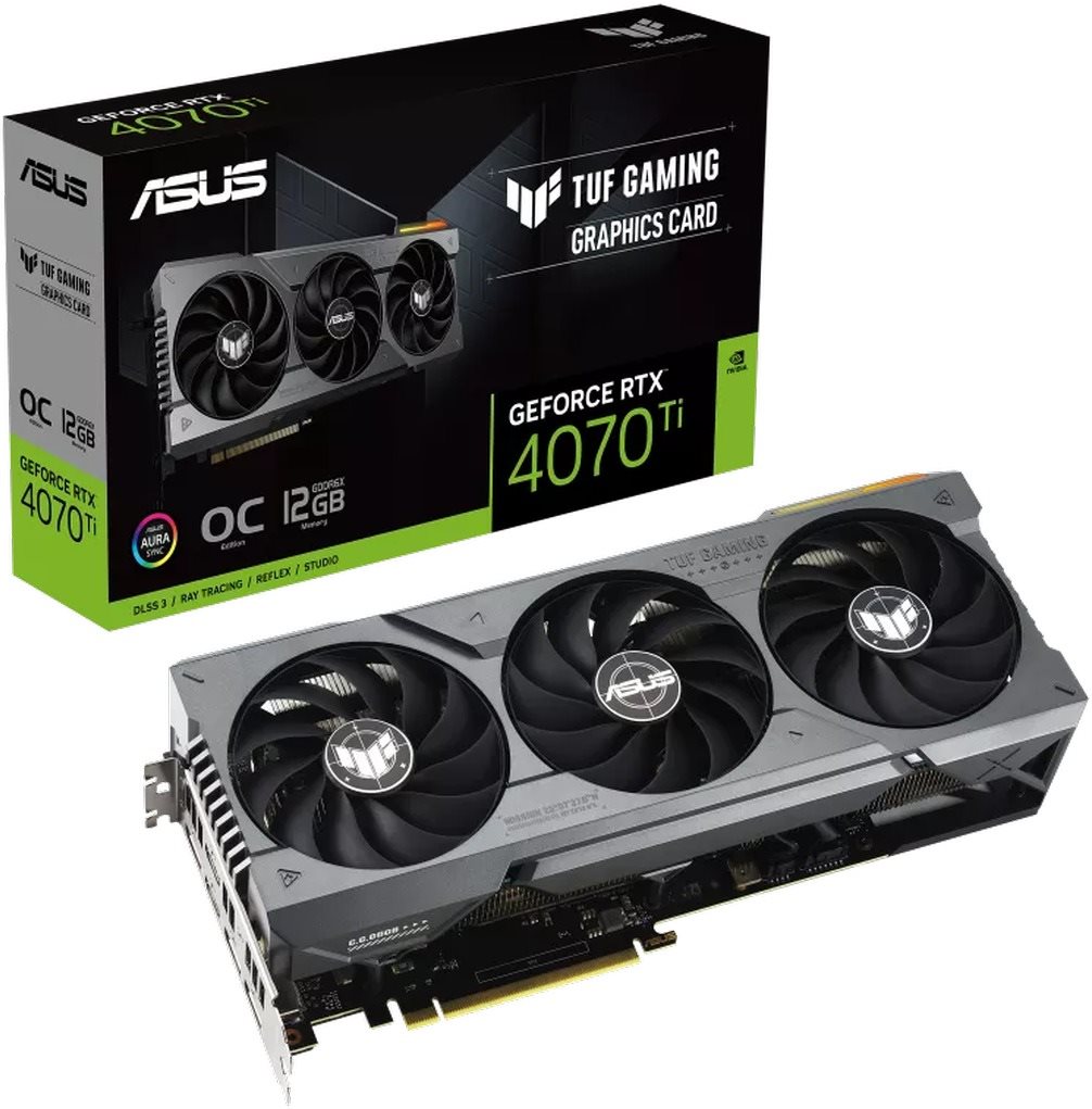ASUS TUF GAMING GeForce RTX 4070 Ti 12GB OC Grafická karta