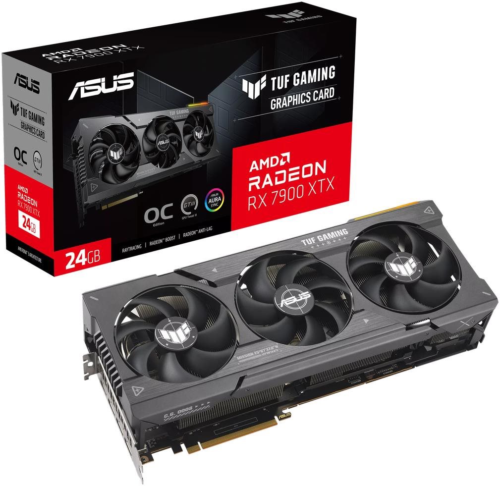 ASUS TUF GAMING Radeon RX 7900 XTX 24GB OC Videókártya