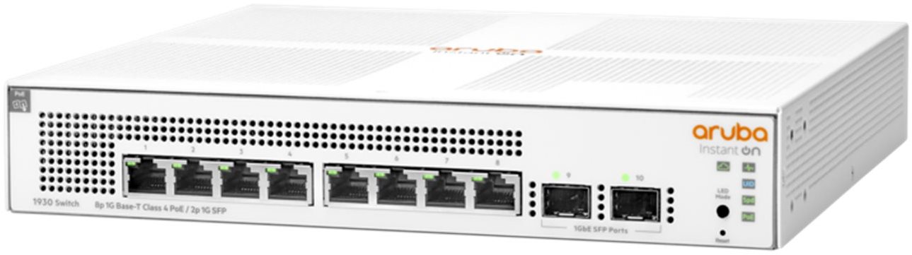 Aruba IOn 1930 8G 2SFP 124W Switch Switch