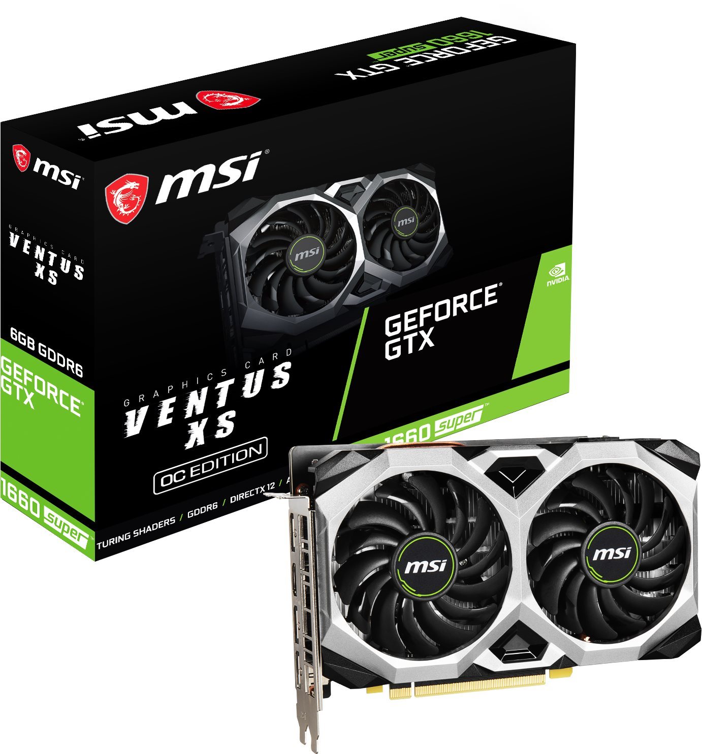 MSI GeForce GTX 1660 SUPER VENTUS XS OC Graphics Card