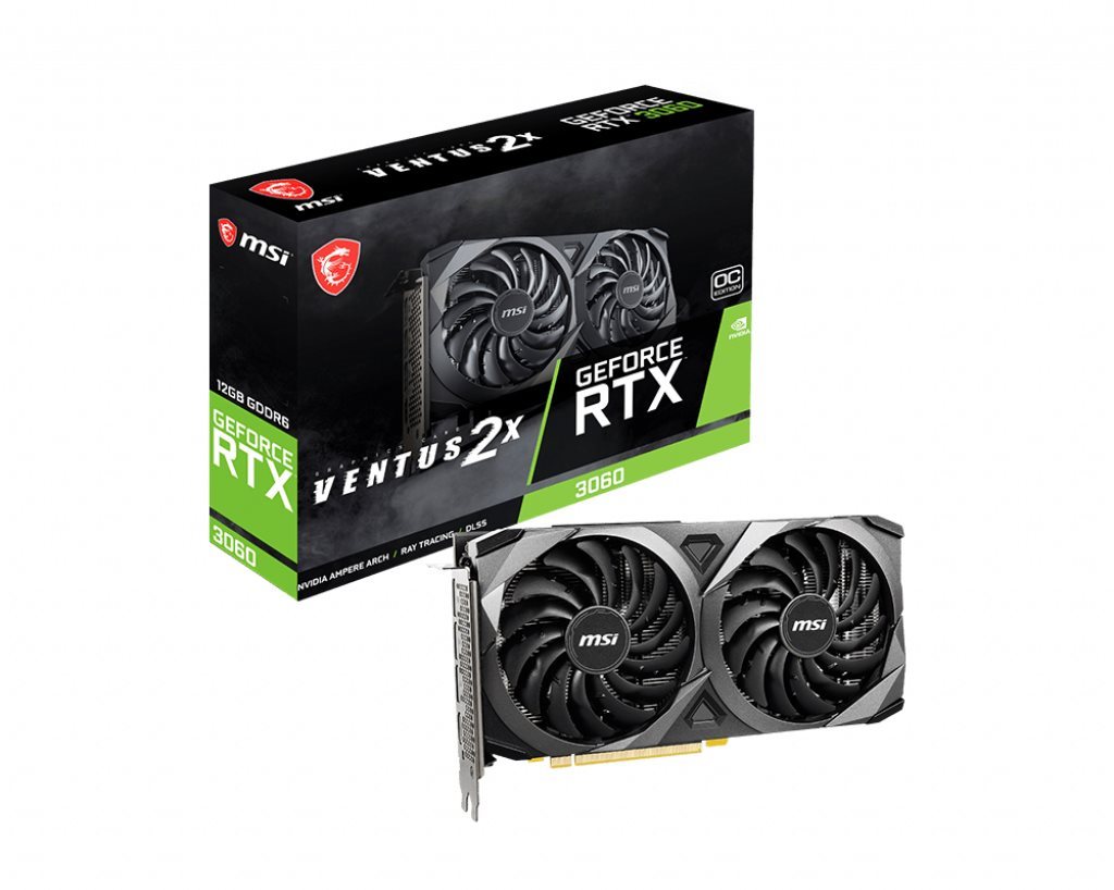 MSI GeForce RTX 3060 VENTUS 2X 12G OC Grafická karta