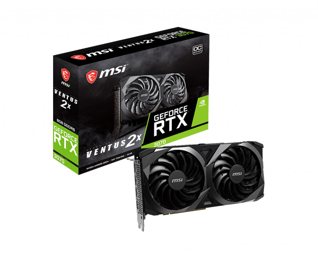 MSI GeForce RTX 3070 VENTUS 2X OC Grafická karta
