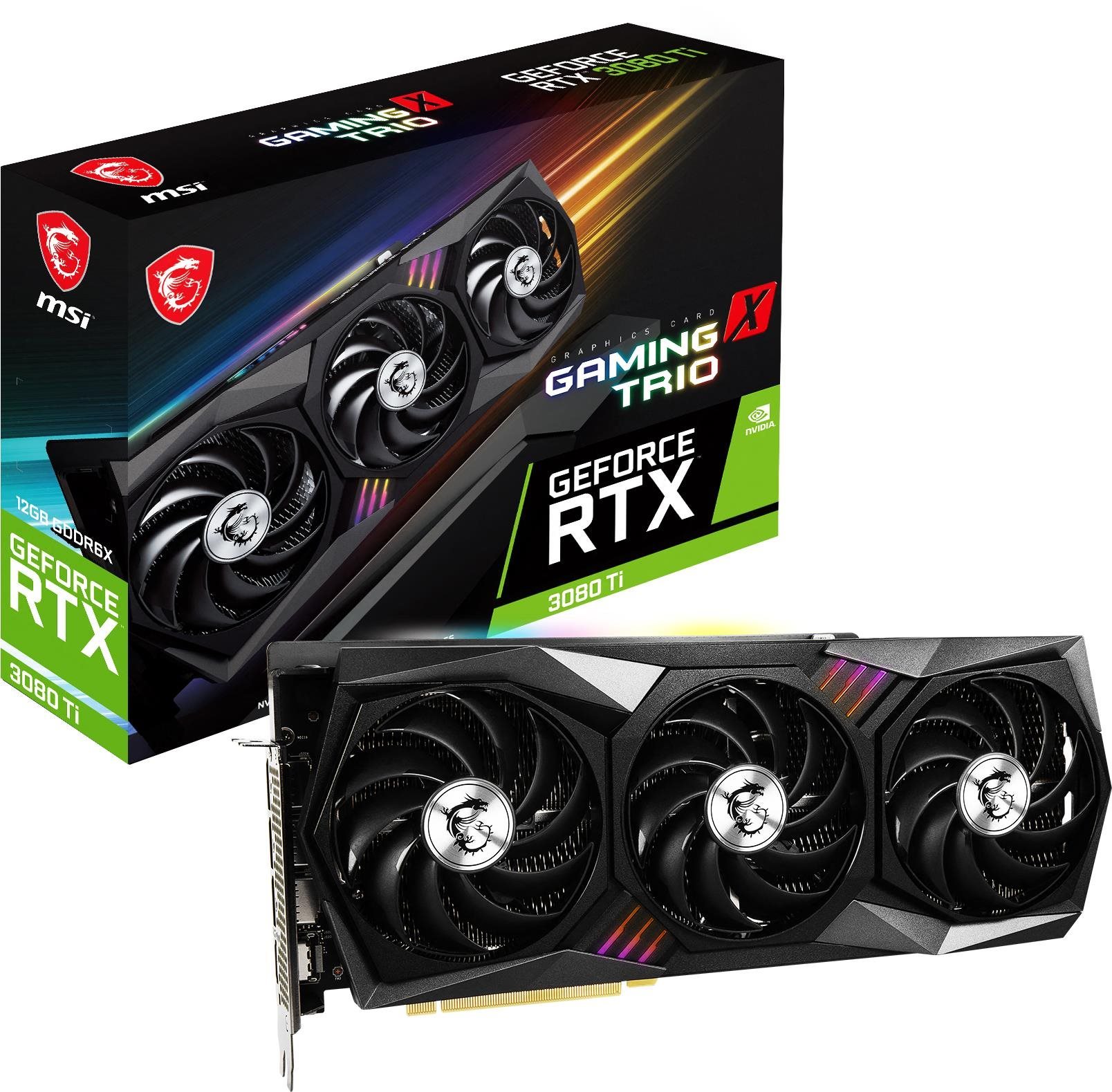 MSI GeForce RTX 3080 Ti GAMING X TRIO 12G Grafická karta