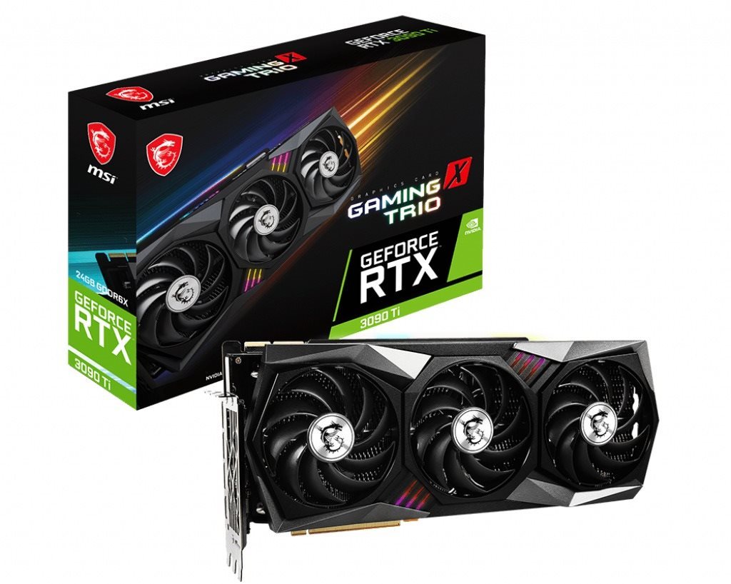 MSI GeForce RTX 3090 Ti GAMING X TRIO 24G Videókártya