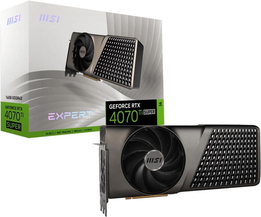 MSI GeForce RTX 4070 Ti SUPER 16G EXPERT Grafická karta