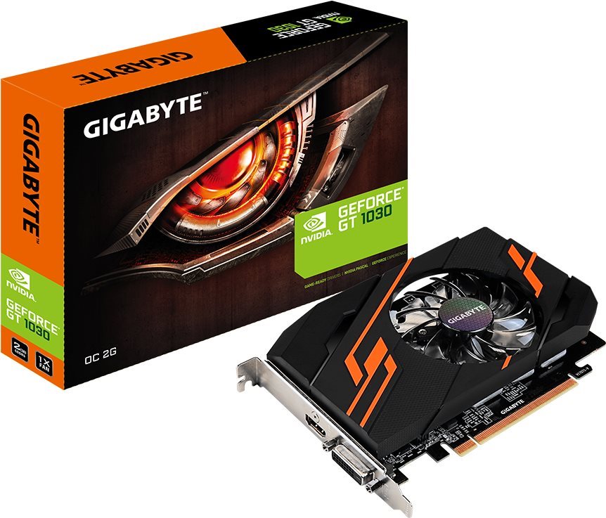 GIGABYTE Geforce GT 1030 OC 2G Grafická karta