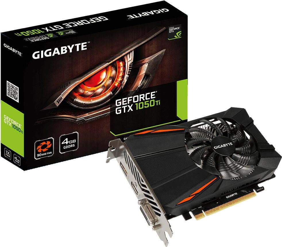 GIGABYTE GeForce GTX 1050 Ti D5 4G Graphics Card