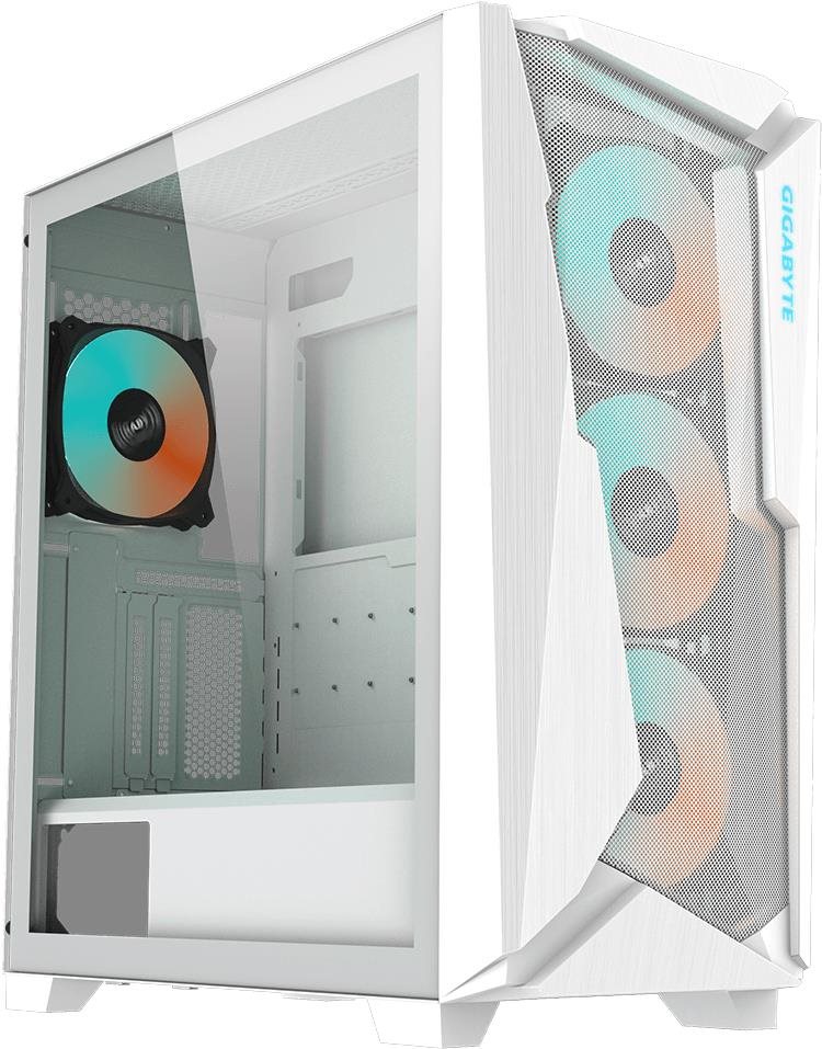 GIGABYTE C301 GLASS WHITE PC skrinka
