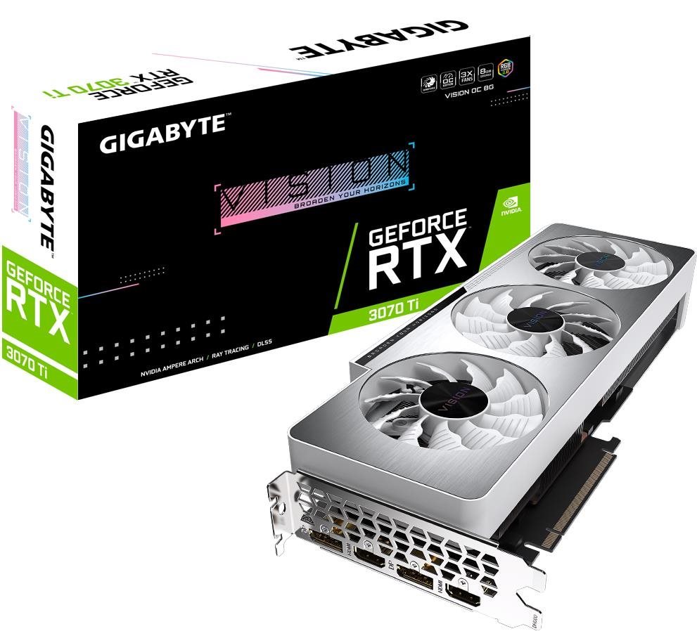 GIGABYTE GeForce RTX 3070 Ti VISION OC 8G Graphics Card