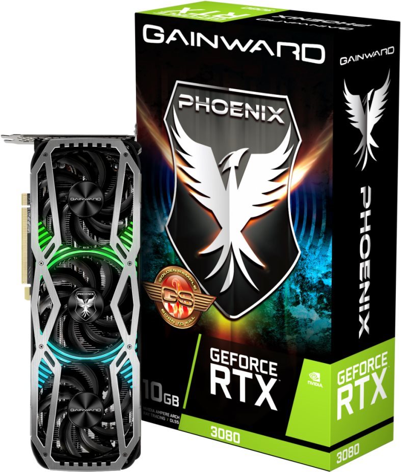 GAINWARD GeForce RTX 3080 Phoenix GS LHR Videókártya