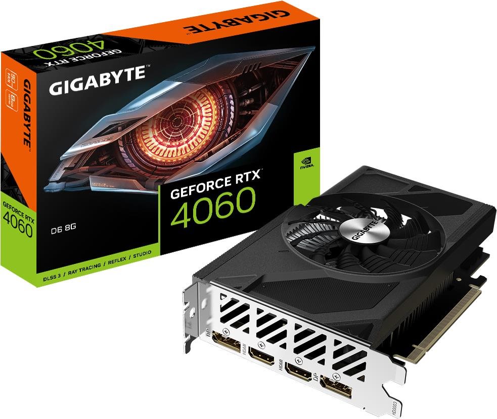 GIGABYTE GeForce RTX 4060 D6 8G Grafikkarte