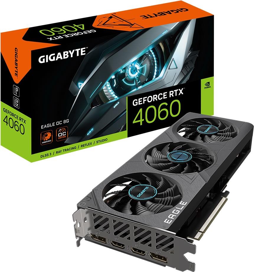 GIGABYTE GeForce RTX 4060 EAGLE OC 8G Grafikkarte