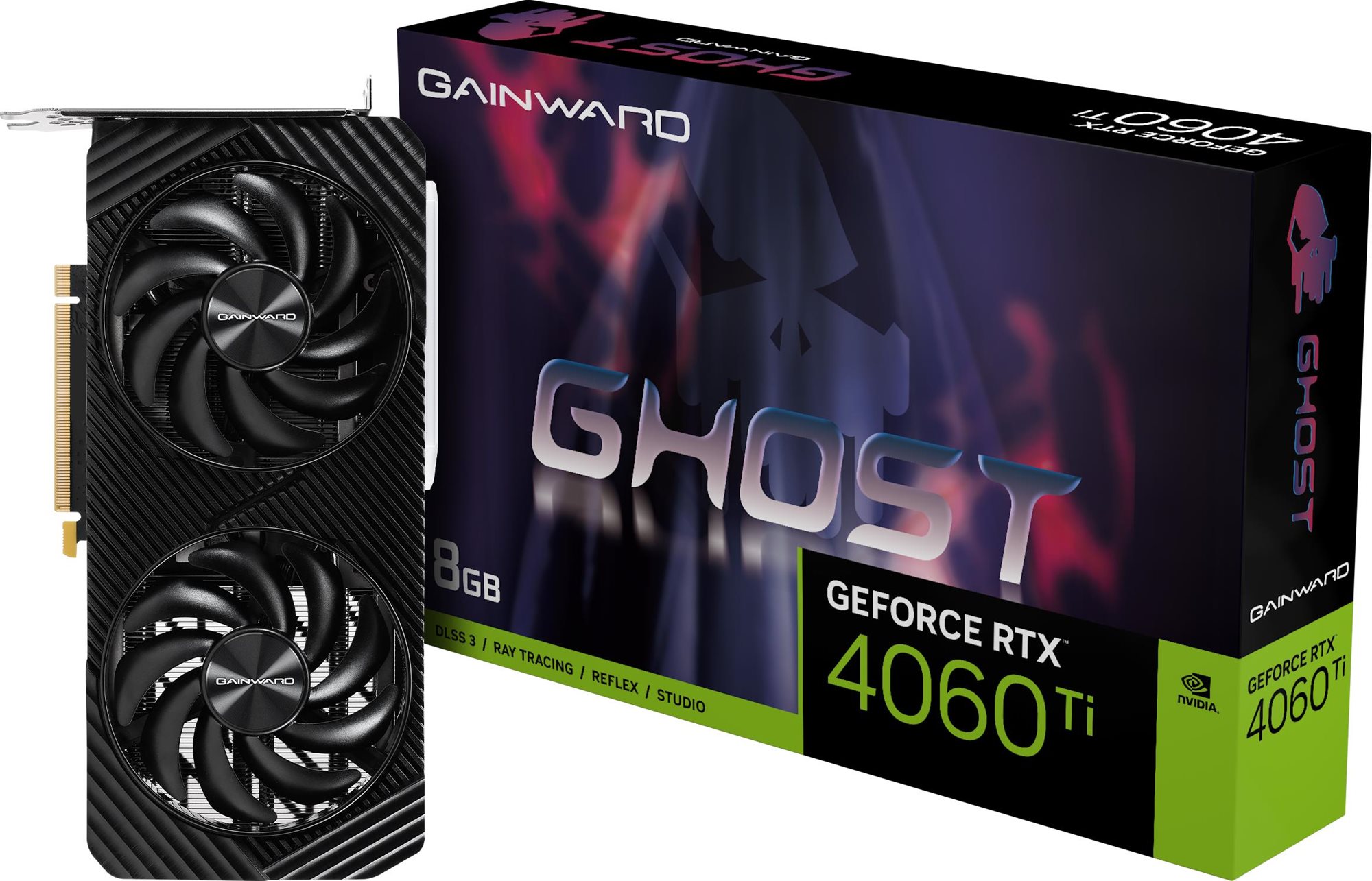 GAINWARD GeForce RTX 4060 Ti Ghost 8G Grafikkarte