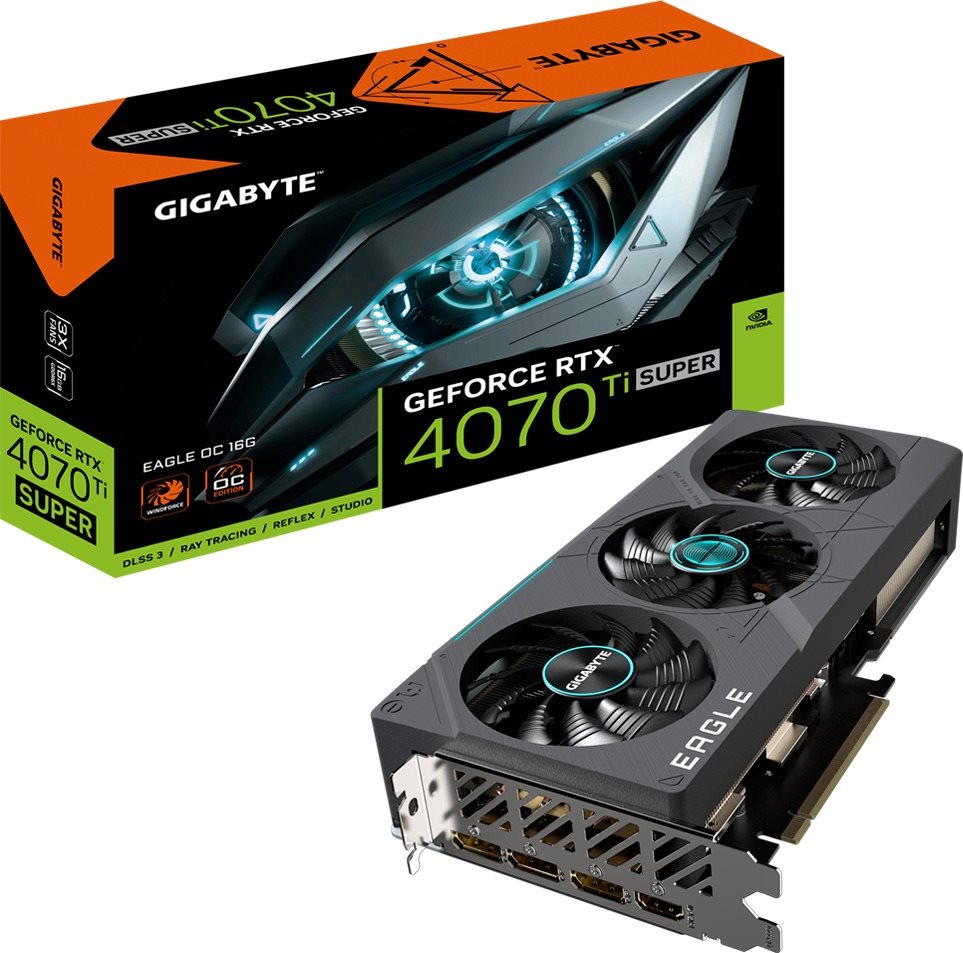 GIGABYTE GeForce RTX 4070 Ti SUPER EAGLE OC 16G Grafikkarte