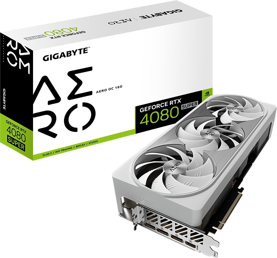 GIGABYTE GeForce RTX 4080 SUPER AERO OC 16G Grafická karta