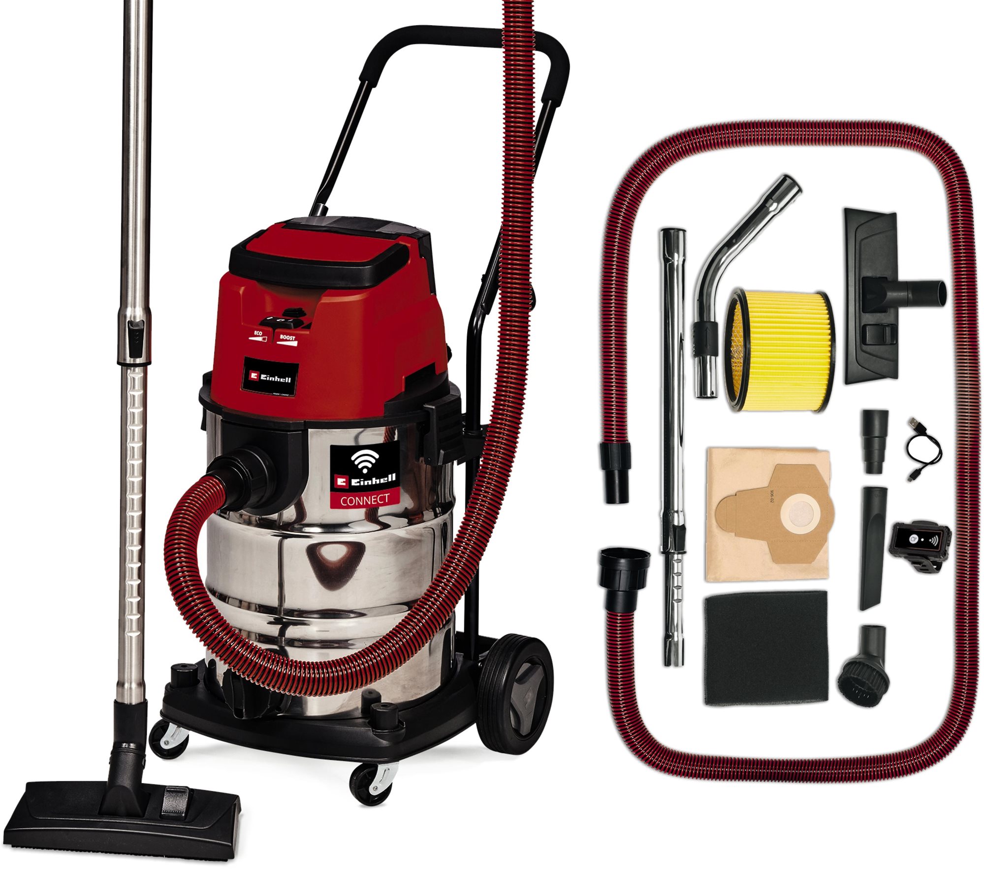 Einhell TP-VC 36/30 S Auto-Solo Priemyselný vysávač