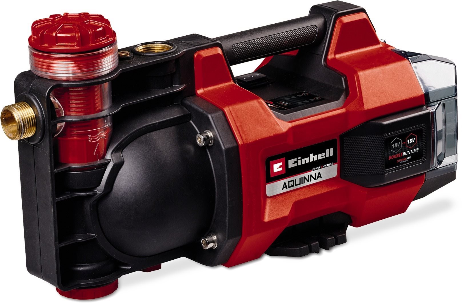 EINHELL AKU kerti szivattyú AQUINNA 18/30 F LED előszűrővel és...