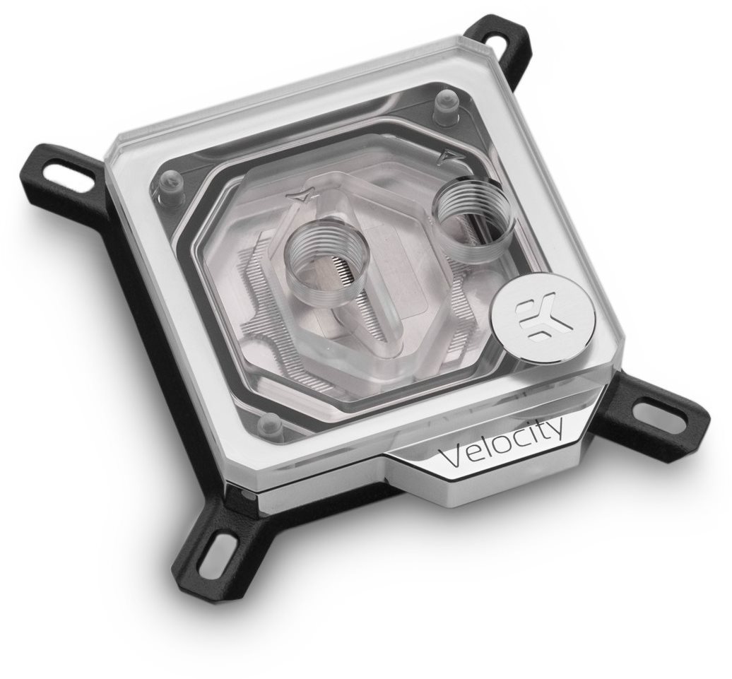 EK Water Blocks EK-Velocity - Nickel + Plexi CPU Water Block