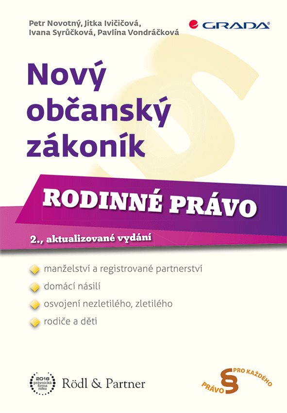 Nový občanský zákoník - Rodinné právo [E-kniha] - Petr Novotný