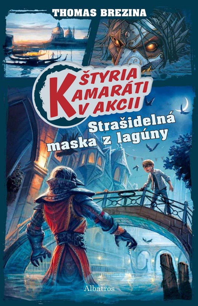 Štyria kamaráti v akcii: Strašidelná maska z lagúny (SK) [E-kniha]...