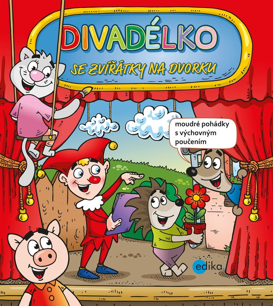 Divadélko se zvířátky na dvorku [E-kniha] - Romana Suchá