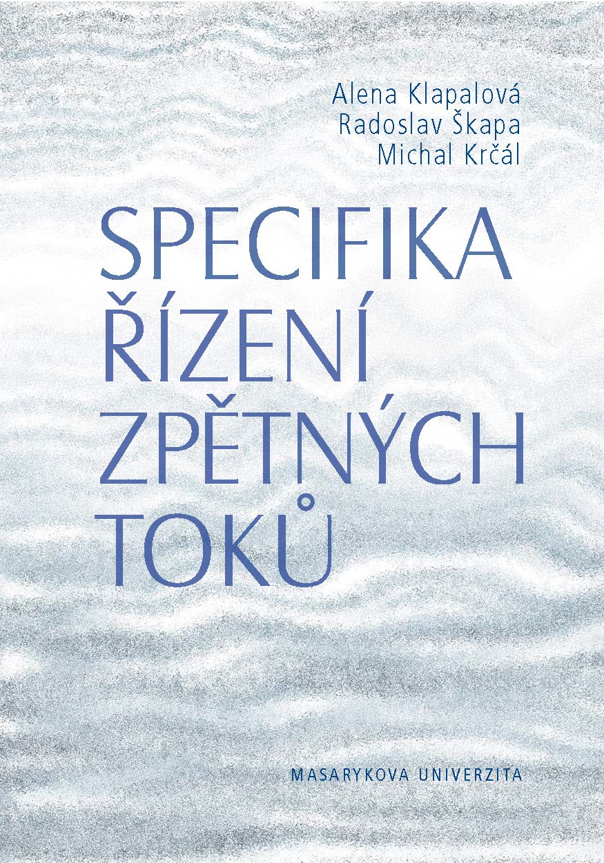 Specifika řízení zpětných toků [E-kniha] - Radoslav Škapa