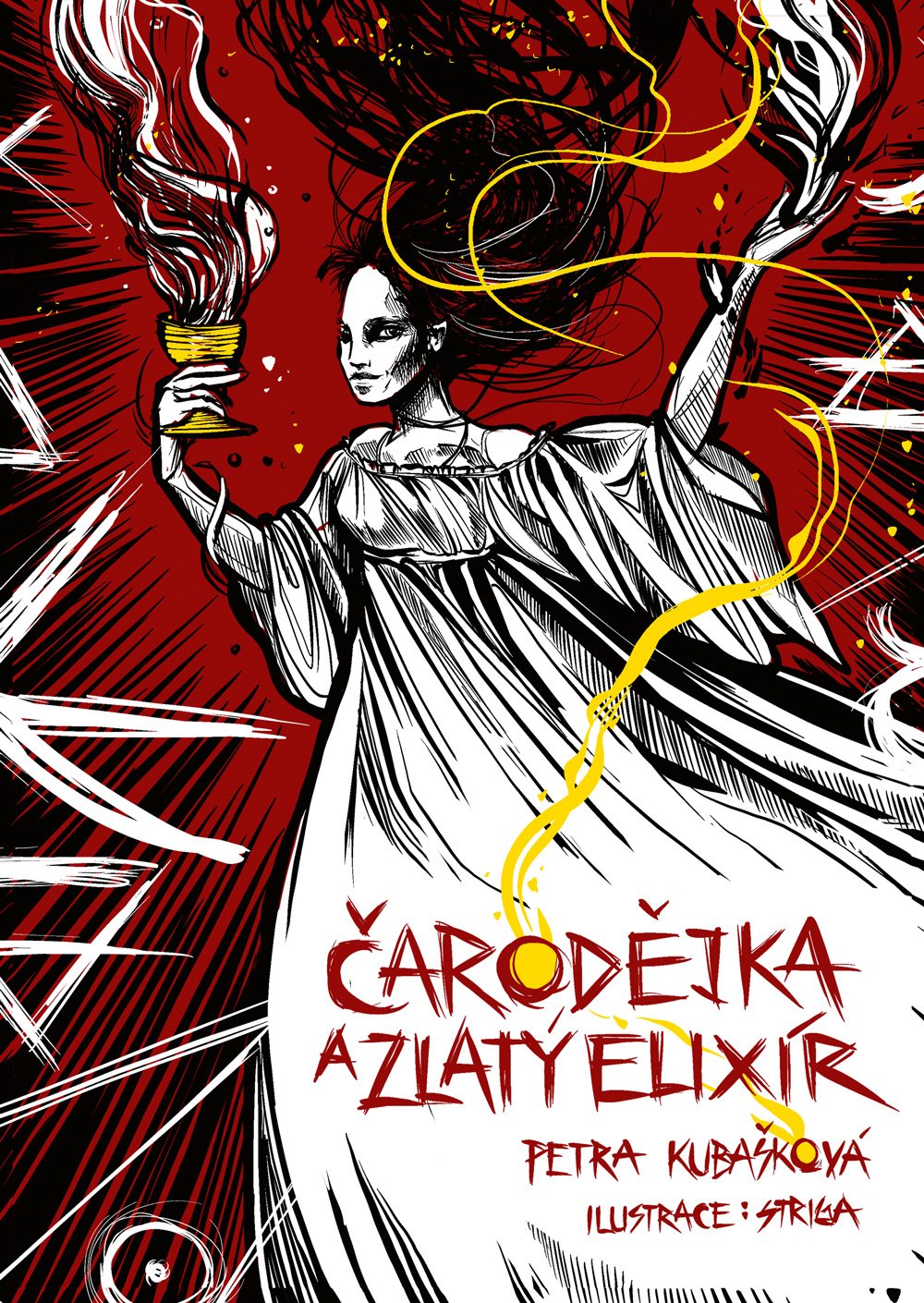 Čarodějka a zlatý elixír [E-kniha] - Petra Kubašková