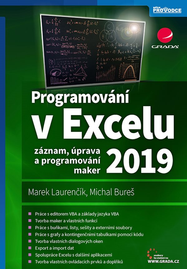 Programování v Excelu 2019 [E-kniha] - Marek Laurenčík