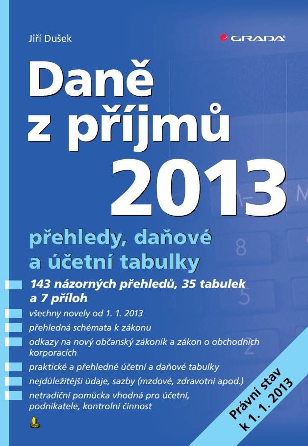 Daně z příjmů 2013 [E-kniha] - Jiří Dušek