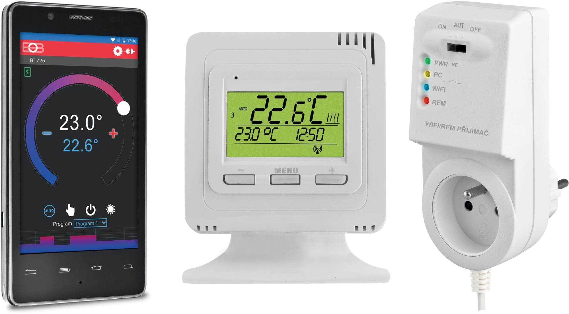 Elektrobock BT725 WIFI Termostat
