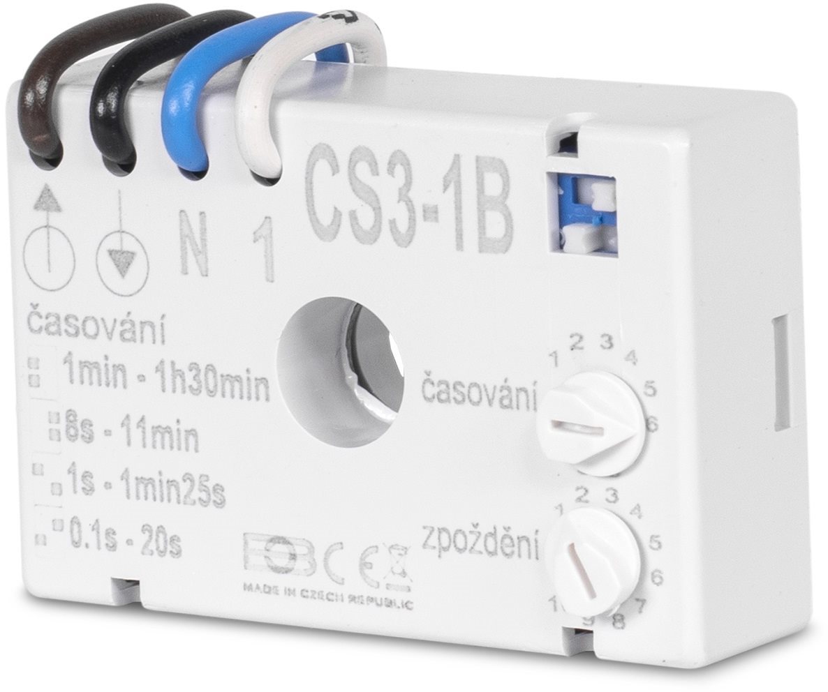 Elektrobock CS3-1B časový spínač pod vypínač Časový spínač