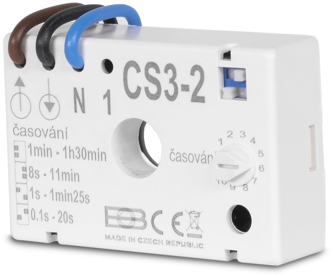 Elektrobock CS3-2 časový spínač pod vypínač Časový spínač