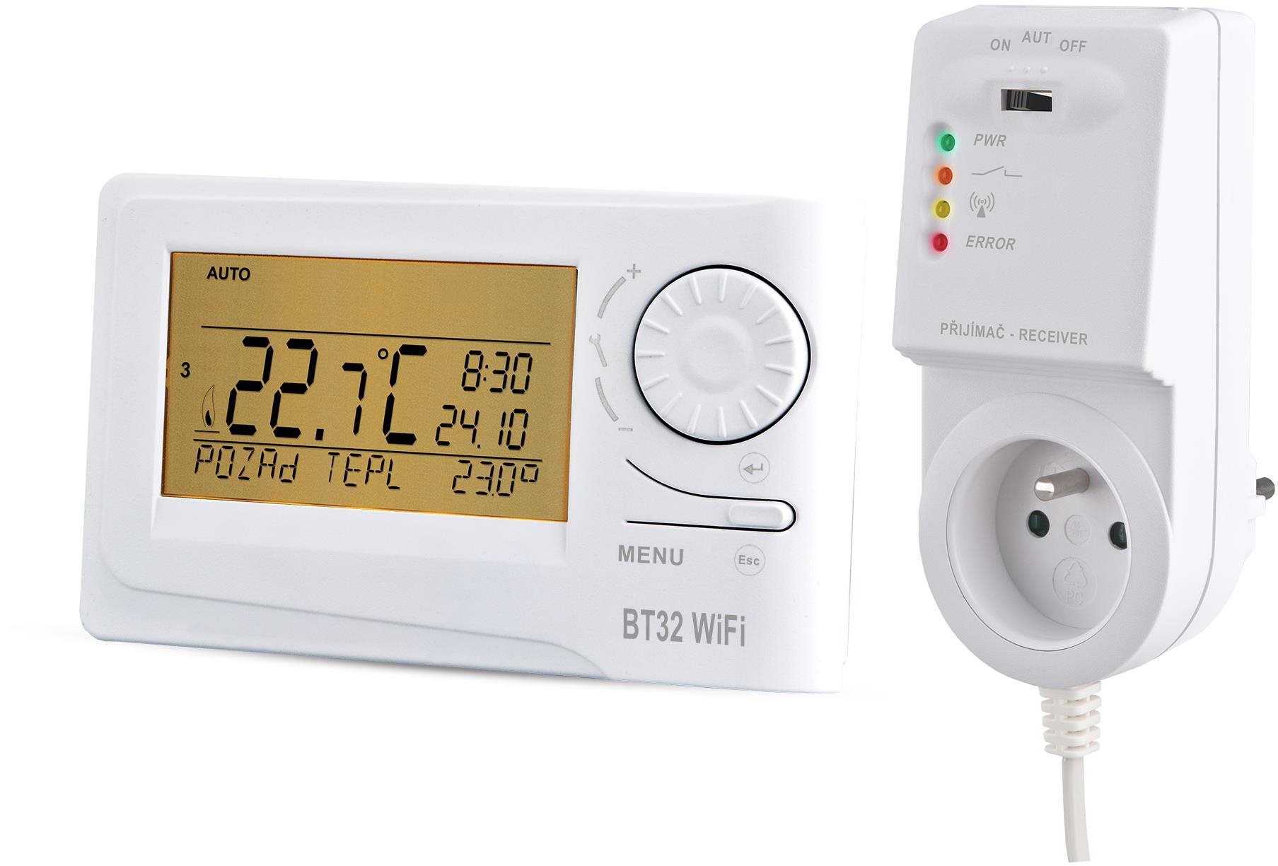 Elektrobock BT32 WIFI bezdrôtový termostat Termostat