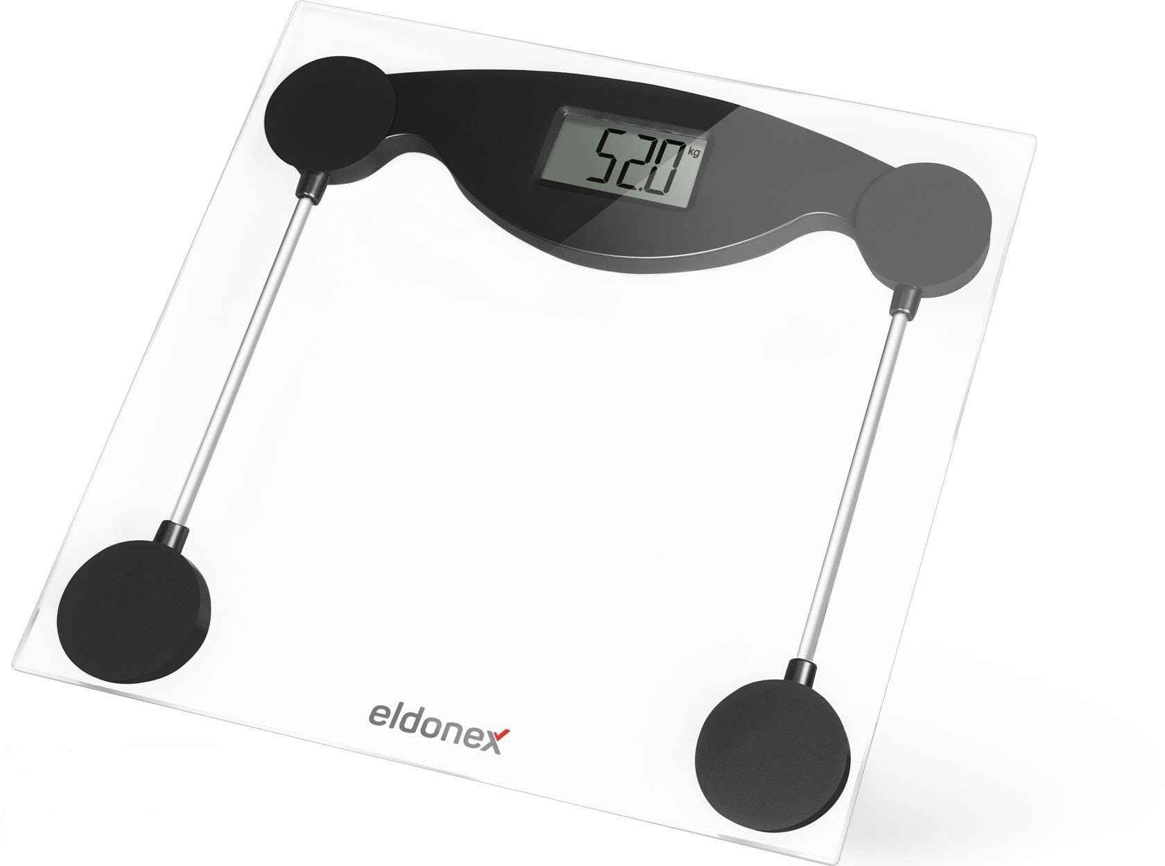 ELDONEX BodyFit, fekete Személymérleg