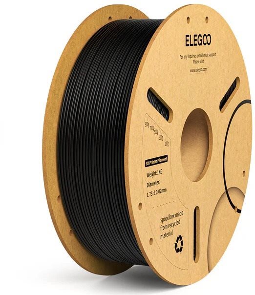 Elegoo PLA 1kg fekete Filament