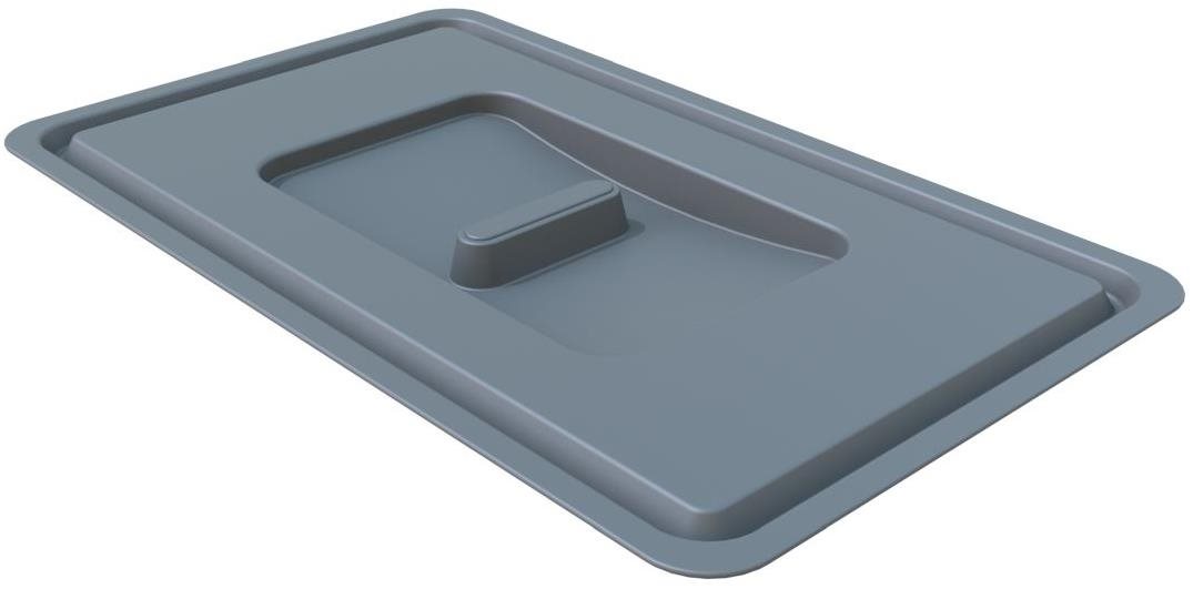Elletipi Deckel für große XL-Kunststoff-Abfalleimer BIG XL, 21,5 x...