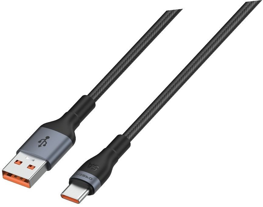 Eloop S7 USB-C -> USB-A 5A Cable 1m Black Data Cable