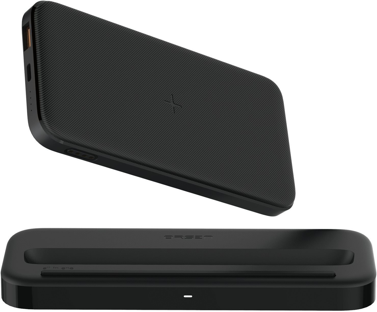 Eloop Orsen W5 Wireless Charging Station + Powerbank 10000mAh Black...